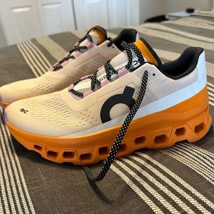 On Cloudmonster size 9.5 women’s running shoes